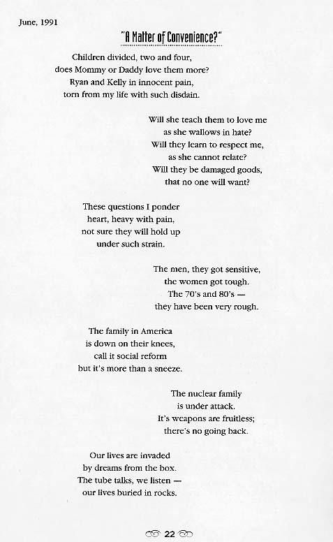 A Matter of Convenience1